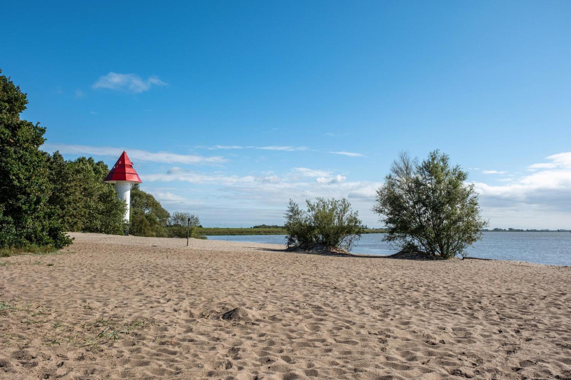 Ferienwohnung Flut Am Weserstrand Sandstedt 외부 사진